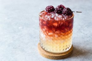 Blackberry Fig Fizz