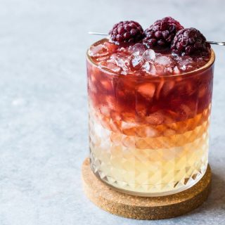 Blackberry Fig Fizz