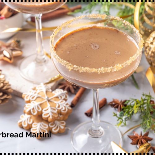 Gingerbread Martini