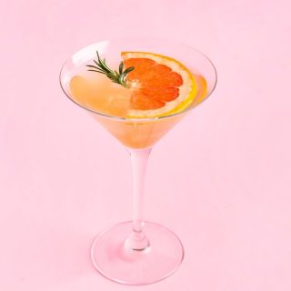 Pink Grapefruit Martini