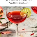 Pomegranate Rosemary Martini PIN