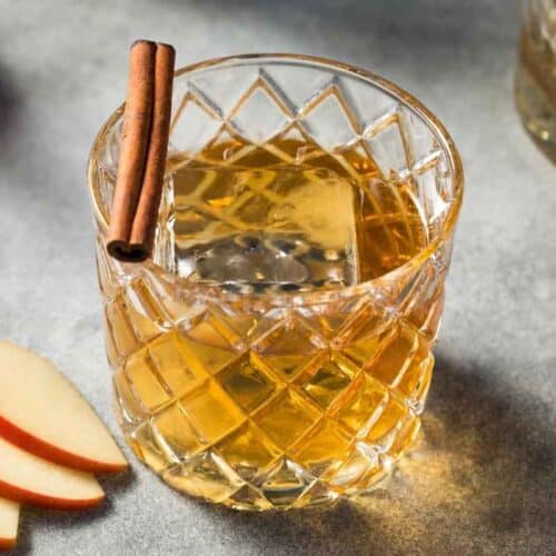 Spiced Apple Cider Old Fashioned