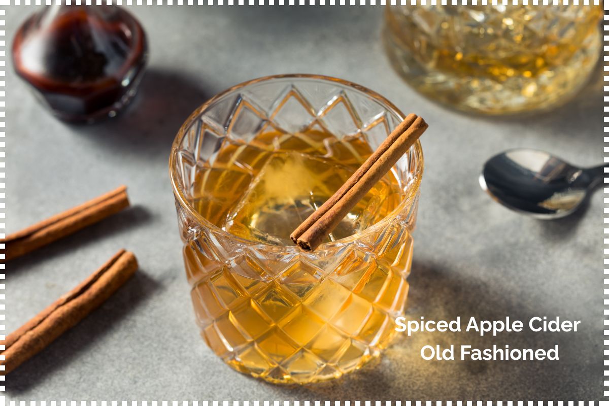 Spiced Apple Cider Old Fashioned