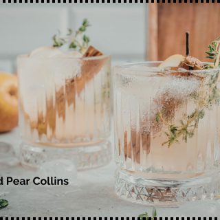 Spiced Pear Collins