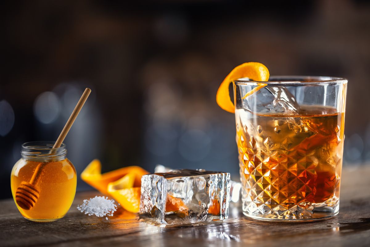 salted honey old fashioned