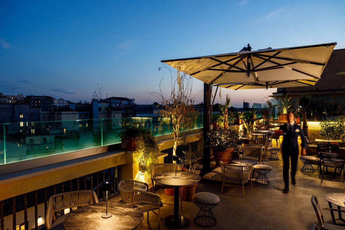 Organics Sky Bar night