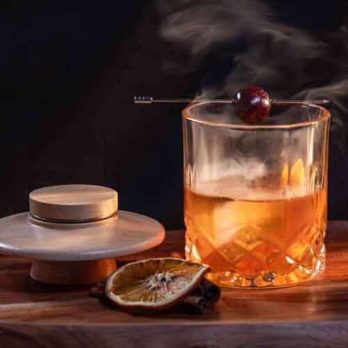 Smoked Cherry Old Fashioned